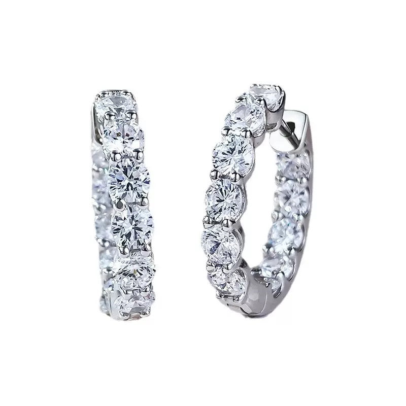 Design moissanite earring