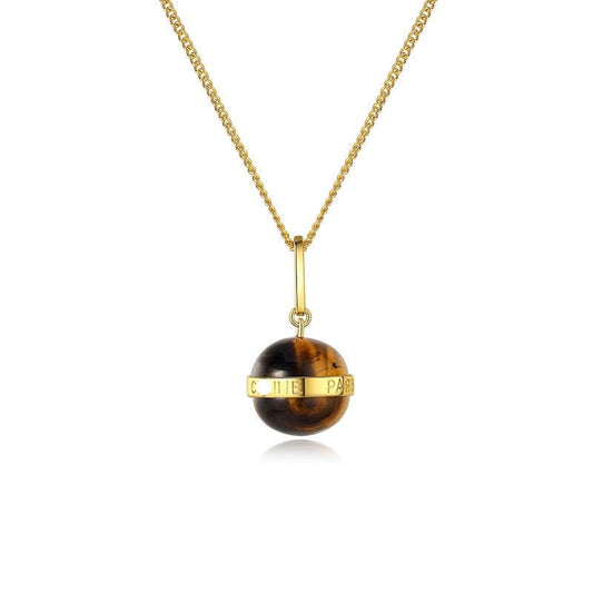 Tiger's Eye stone jewelry set