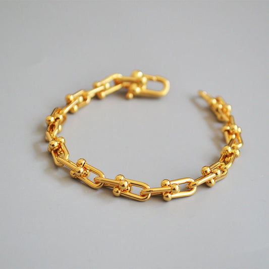 U-lock bracelet